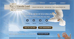 Desktop Screenshot of lincolnlandcs.com
