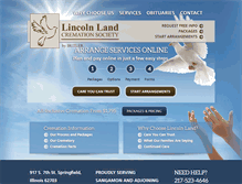 Tablet Screenshot of lincolnlandcs.com